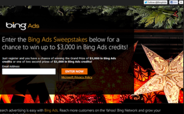 Microsoft Launches Bing Ads Sweepstakes & Funny Internet Explorer Video ...