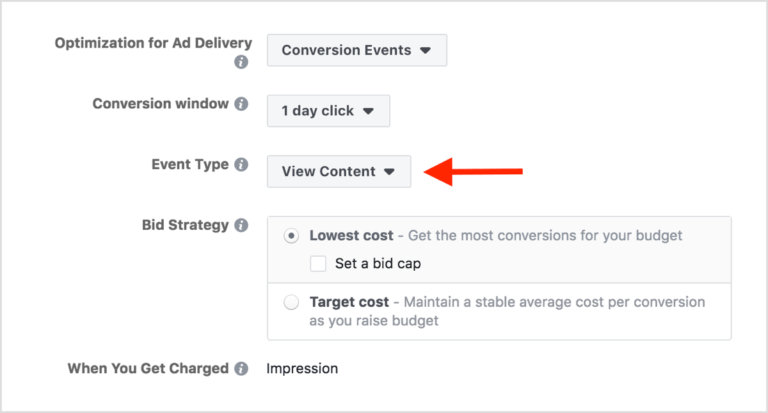 optimizing a Facebook dynamic ad