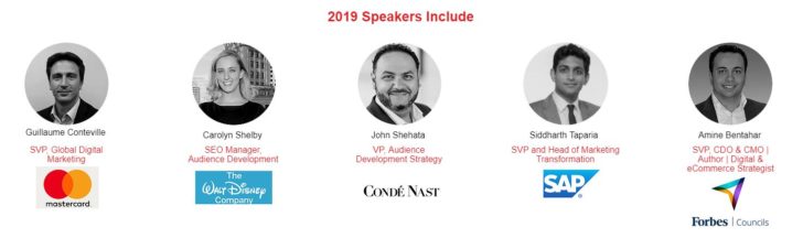 transformation of search summit 2019 speakers