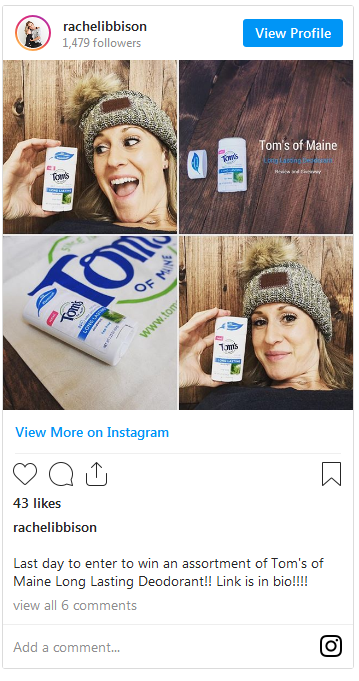 Tom's of Maine - example of high powered influencers