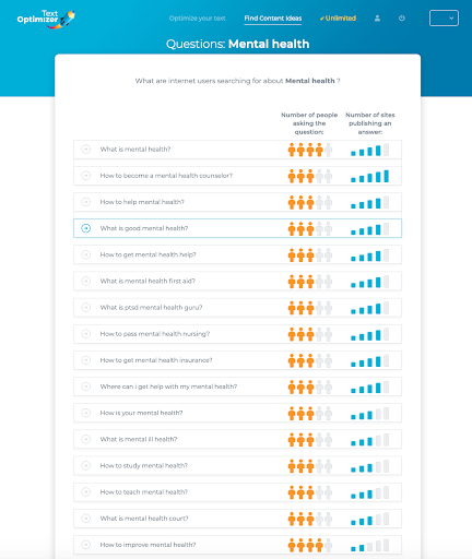 Text optimizer tools for influencer