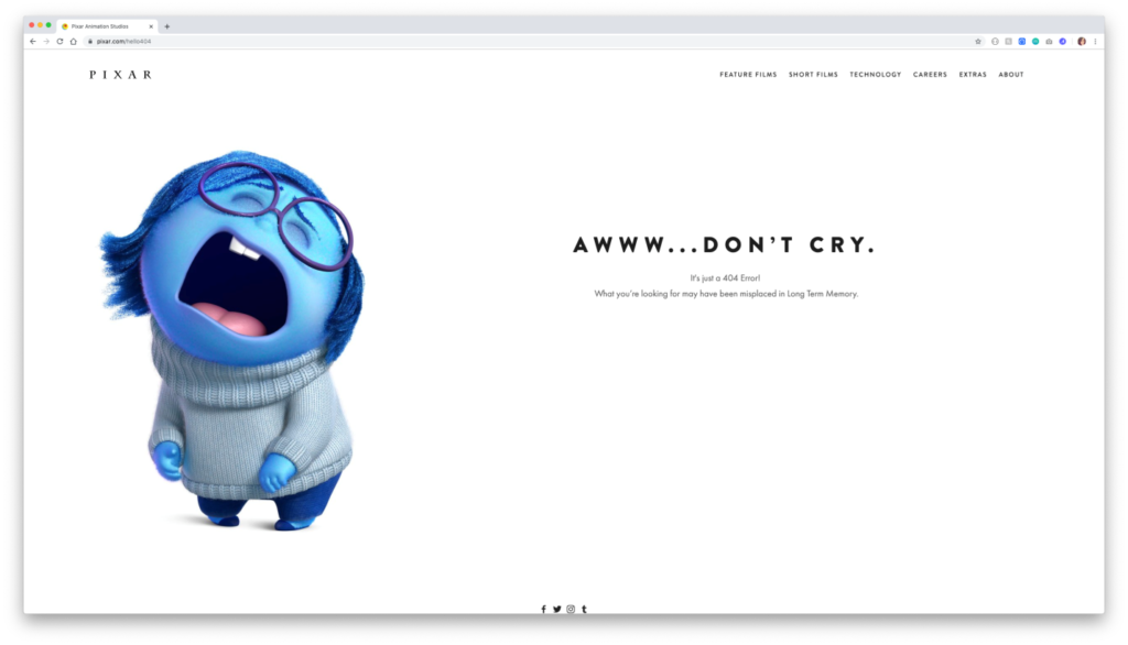 Creating interactive 404s Brand and customize