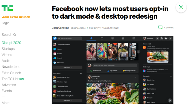 why Dark Mode got popular