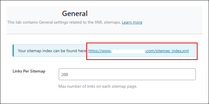 Rank Math Sitemap