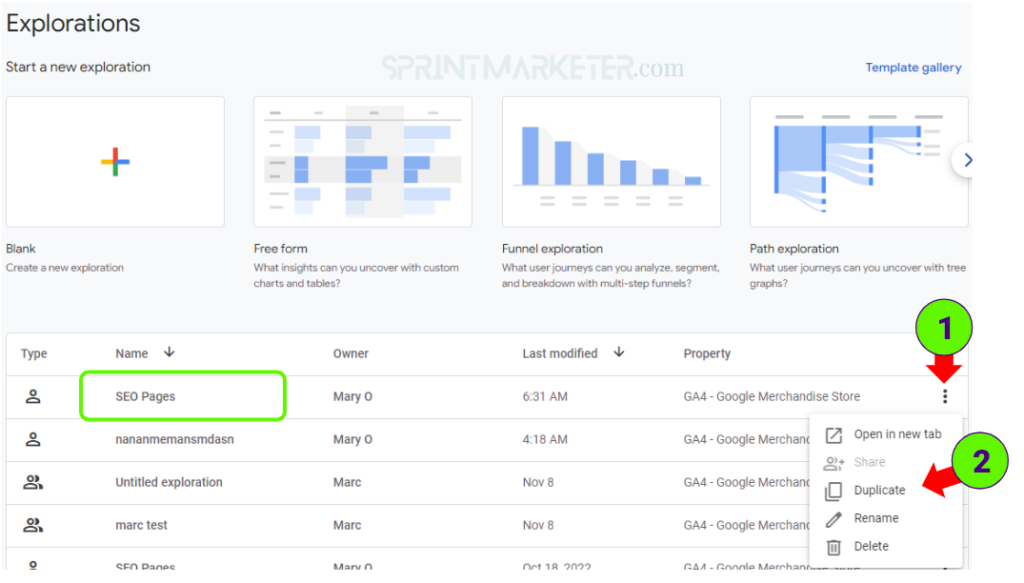 GA4 SEO reports - SEO Pages