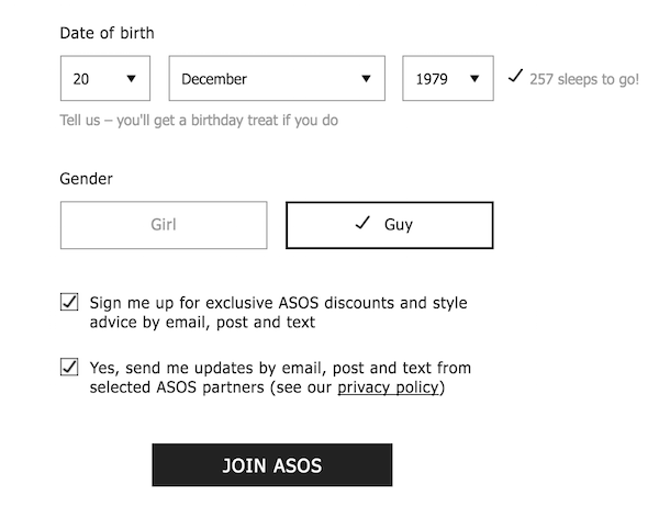 Join ASOS