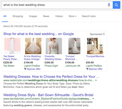 WEDDING DRESS SEARCH