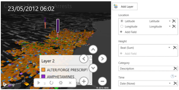 bing maps and excel