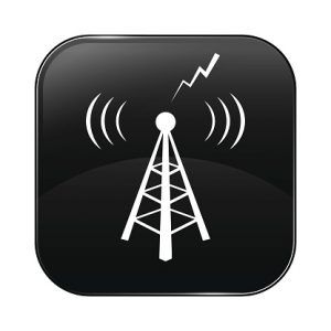 abstract antenna wireless electric digital telecoms sign symbol