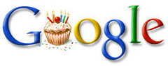 Google Birthday Logo