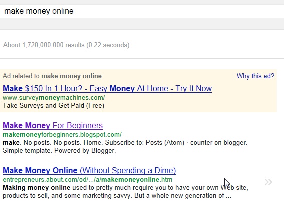 google-make-money-online-search