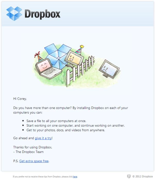 Dropbox Email