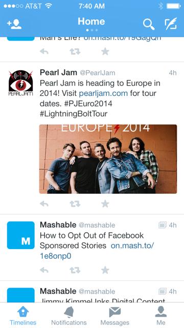 Pearl Jam Tweet