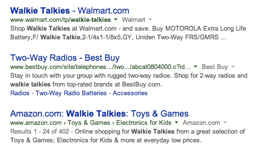 Walkie Talkies Walkie Talkies
