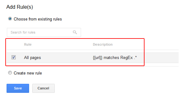 Add Firing Rule Add Firing Rule
