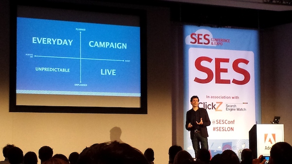 Bruce Daisley at SES London 2014 Bruce Daisley at SES London 2014