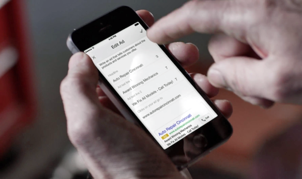 AdWords Express App Edit Ad