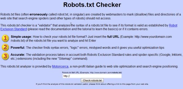 Robots.txt Checker