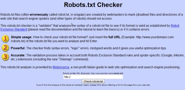 Robots.txt Checker