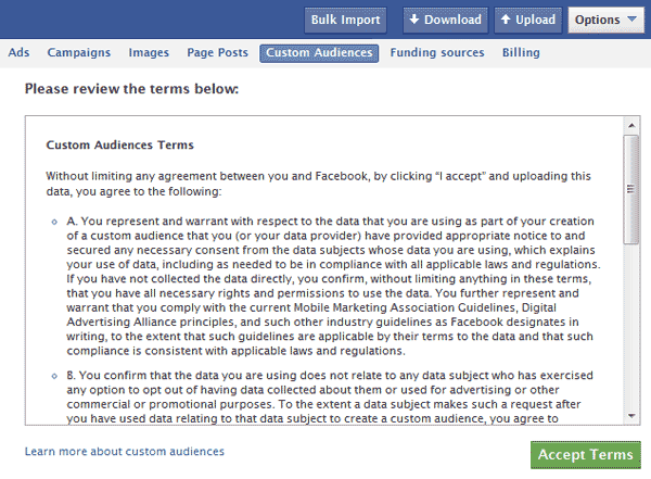 facebook-custom-audience-terms