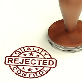 Quality Control Rejected