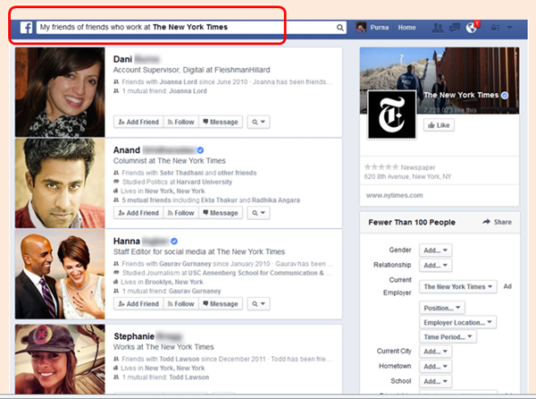 Friends of Friends Who Work at The New York Times