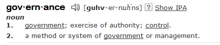 governance-definition