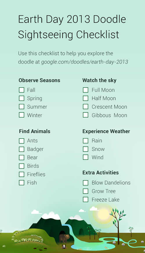 earth-day-2013-doodle-sightseeing-checklist