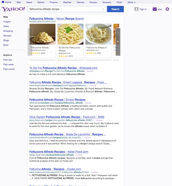 alfredo-yahoo-search