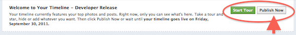 Facebook Timeline setup step 9