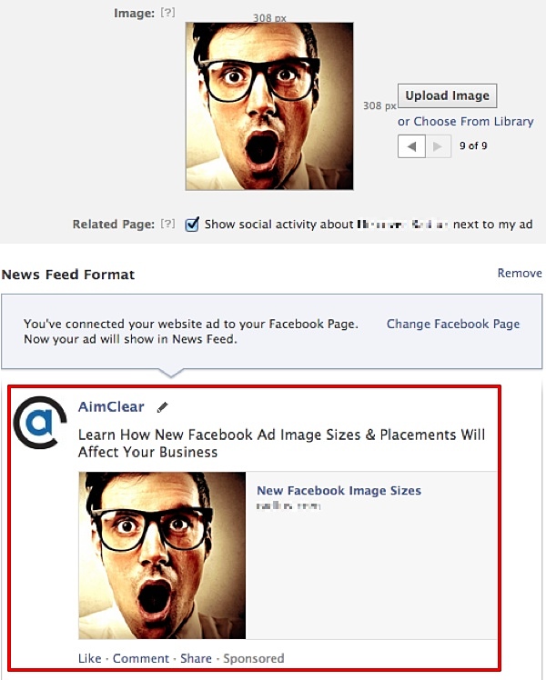 Facebook Traditional Ad News Feed Preview Facebook Traditional Ad News Feed Preview