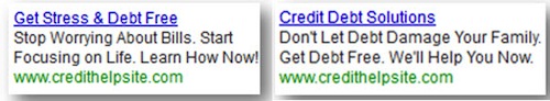 Debt Solution Ads