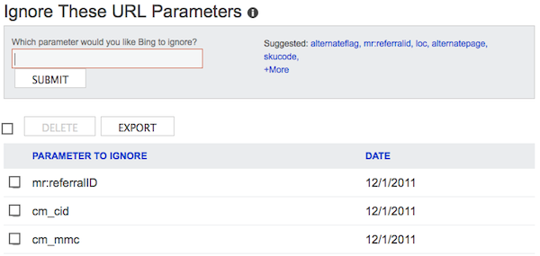 bing-webmaster-tools-parameter-handling