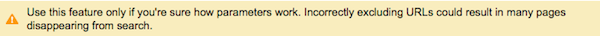 google-webmaster-tool-parameter-handling-warning