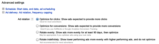 adwords-ad-rotation-options