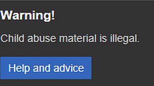 Warning Child abuse material is illegal Warning Child abuse material is illegal