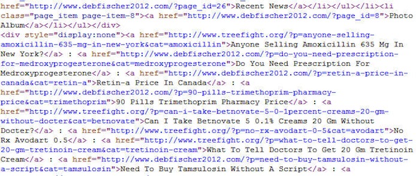 Deb Fischer website source code