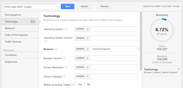 segment-browser