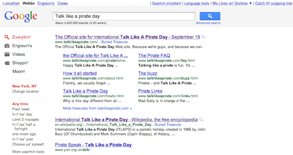 Google Pirate