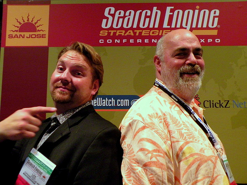 Lee Odden and Greg Jarboe at SES San Jose 2008.jpg