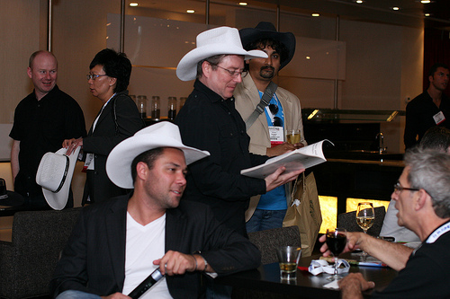 Matt McGowan and Mike Grehan at SES Toronto 2010.jpg