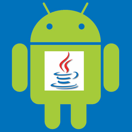 Android and Java logos