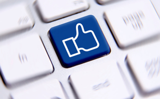 Facebook Like button on a keyboard