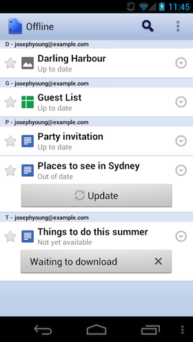 google-docs-android-offline