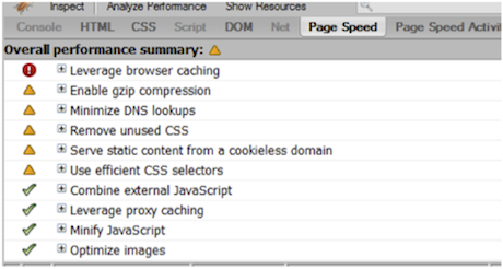 page-speed-overall-performance-summary