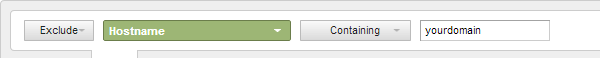 Content piracy Google Analytics advanced segment Content piracy Google Analytics advanced segment