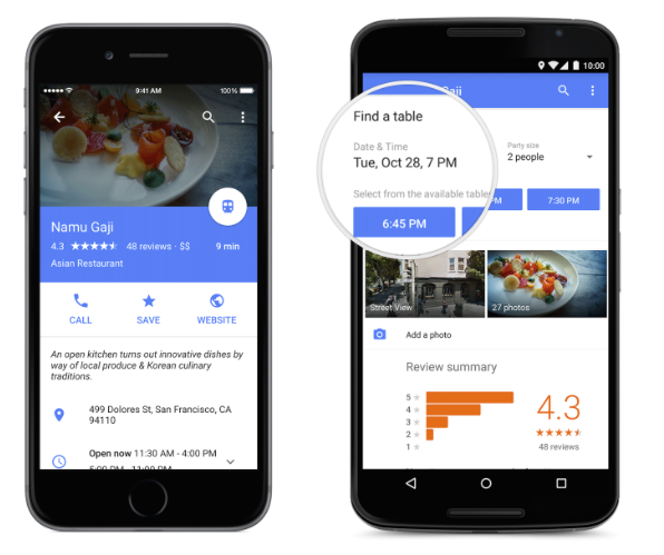 google-restaurant