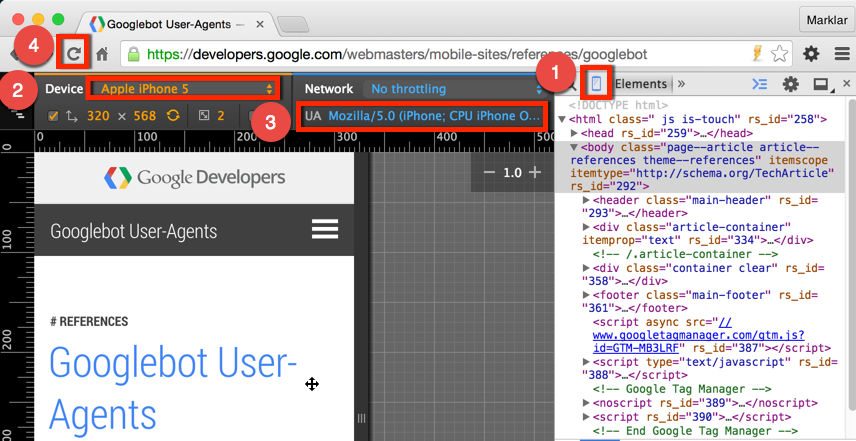 googlebot-mobile-useragent-and-iphone-emulation