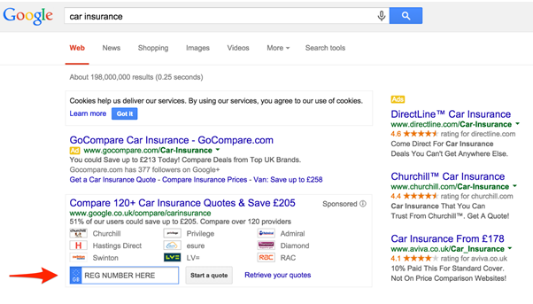 google-answer-box-car-insurance