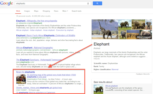 google-serp-elephants-3-15-2013 google-serp-elephants-3-15-2013